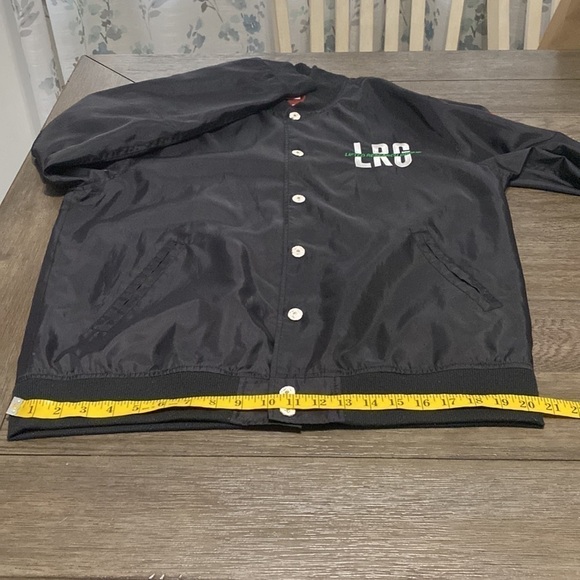 LRG Lifted Research Group Black Jacket African Union National Flags: Mens - Picture 7 of 16